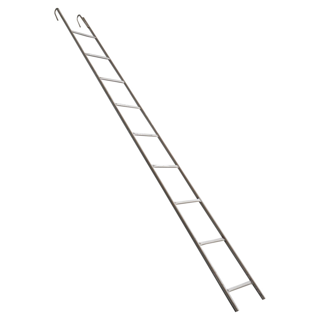 Ringlock steel ladder